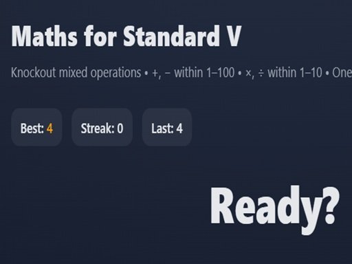 Quick Math Maste